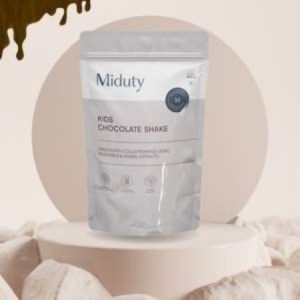 Miduty by Palak Notes Kids Chocolate Shake, Kids Chocolate Powder, Immunity Booster, Added Colostrum, Nutrient-rich Blend of Vitamins, Minerals, MCT Powder